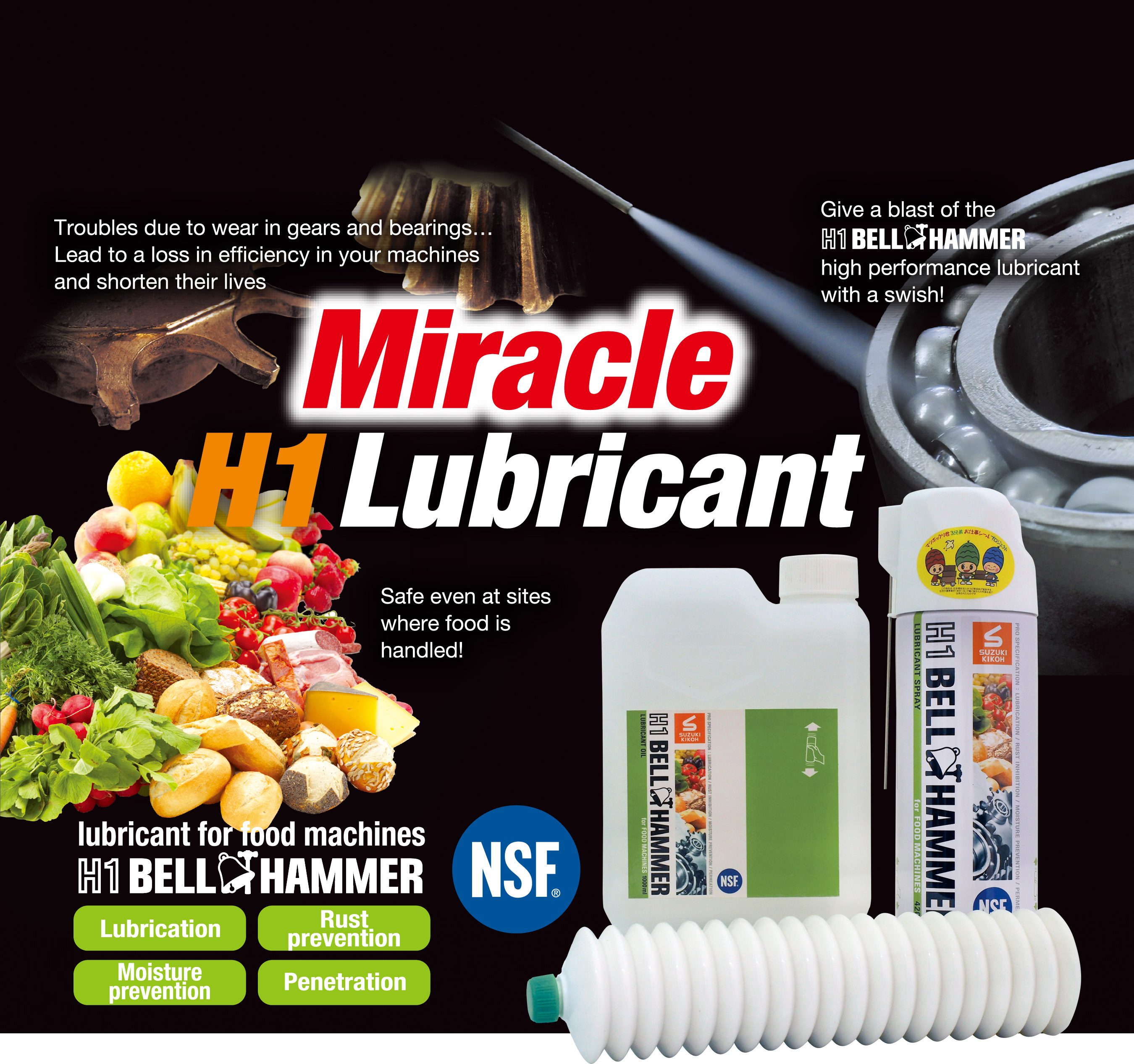 Miracle H1 lubricant