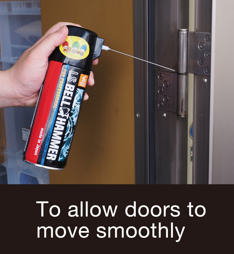 To allow doors to move smoothly